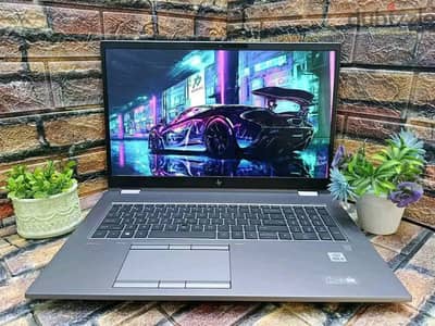 HP ZBook Fury 15 G7 كور i7 جيل عاشر فئة H بكارت T2000 رام 32 ضمان سنه