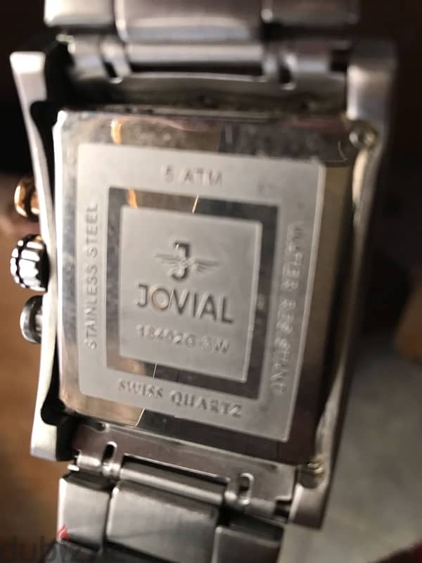 ساعة چوڤيال صناعة سويسرية Jovial Swiss Made 4