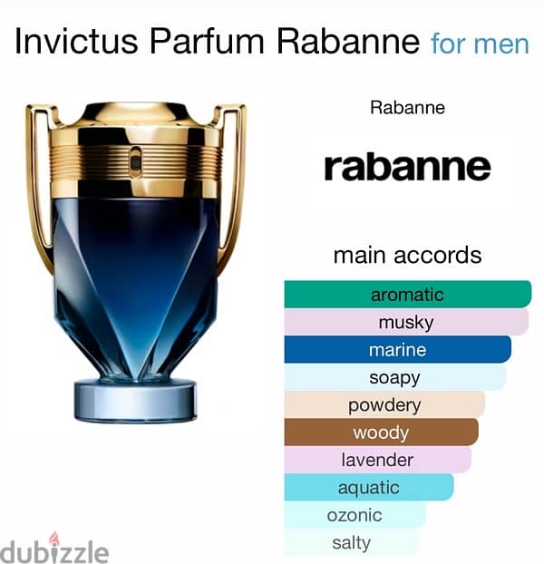 50ML Invictus Parfum by Paco Rabanne 2