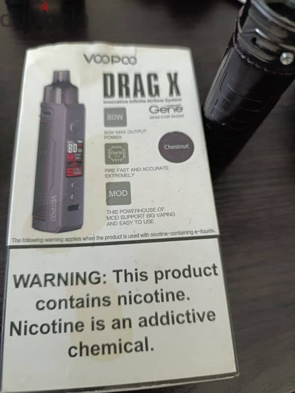 Vape Drag X جهاز فقط بدون تانك 3