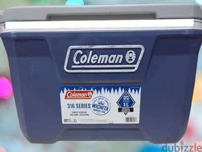 ايس بوكس كولمان 52 كوارت أمريكي Coleman 52 qt Hard Sized Cooler