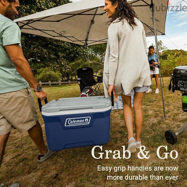 ايس بوكس كولمان 52 كوارت أمريكي Coleman 52 qt Hard Sized Cooler 3