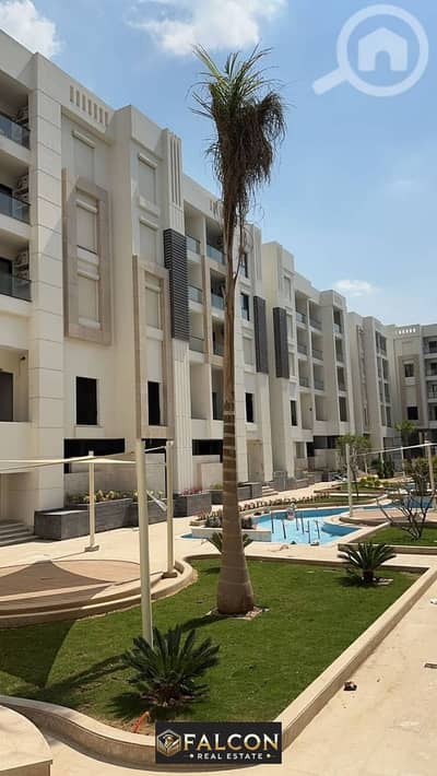 3-bedroom apartment for sale in Sheraton near Cairo Airport, fully finished, with a sea view and the longest payment systems of up to 6 years.