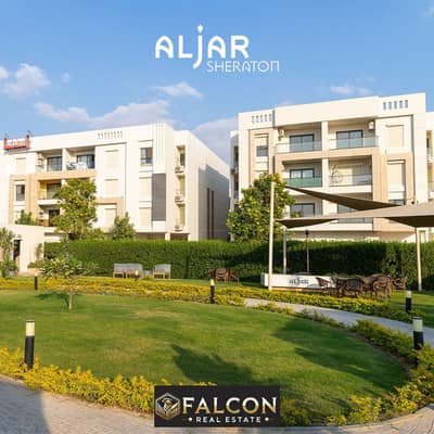 Apartment for sale in Sheraton, near Cairo Airport and Al-Ahly Club, with a terrace on Central Park, with facilities up to 6 years.