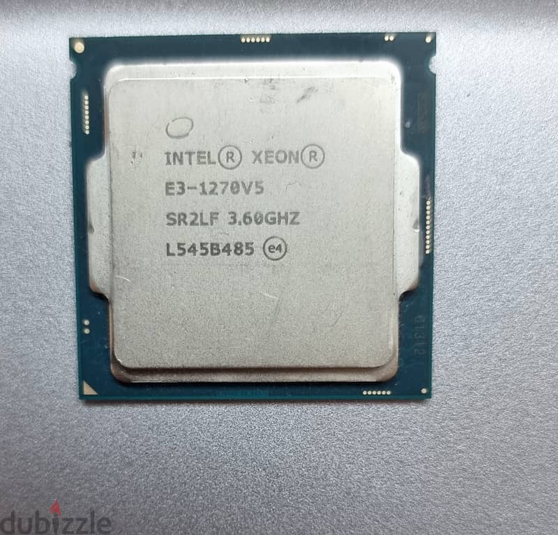 للبيع معالج Intel Xeon E3-1270V5 - أداء عالي وسعر مميز! 2