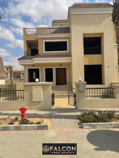 A fantastic villa with a distinctive design on the Suez Road in the heart of New Cairo with a 42% discount and installments up to 12 years