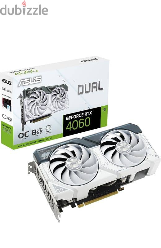 كارت RTX 4060 8G DUAL EVO OC WHITE استخدام ٣ شهور 1