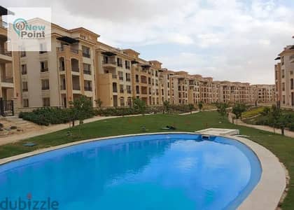 شقة على الطيراز الاروبي في كمبوند ستون بارك على الدائري مباشرة بالقسط على 10 سنين Stone Park New Cairo compound