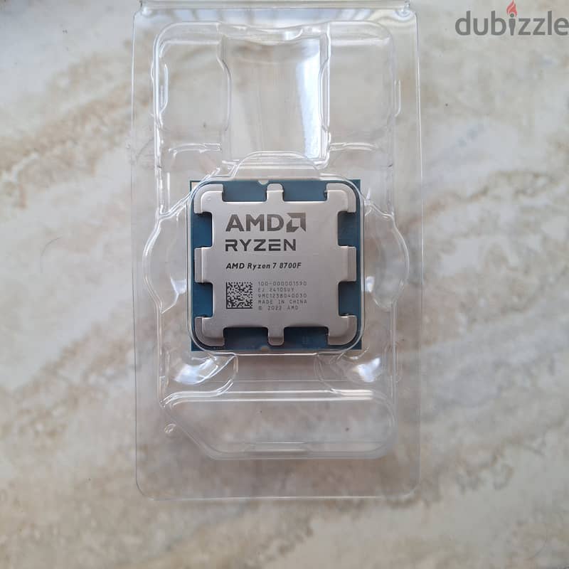 For Sale: AMD Ryzen 7 8700f CPU - NEW! AM5 Socket 8 cores , 16 threads 0