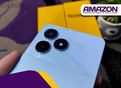 موبايل Realme Note 50 حالة كسر الزيرو بالكرتونة والشاحن الأصلي