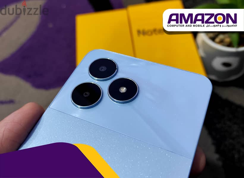 موبايل Realme Note 50 حالة كسر الزيرو بالكرتونة والشاحن الأصلي 0