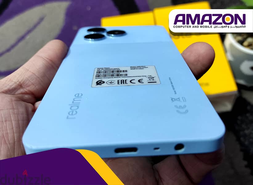 موبايل Realme Note 50 حالة كسر الزيرو بالكرتونة والشاحن الأصلي 5