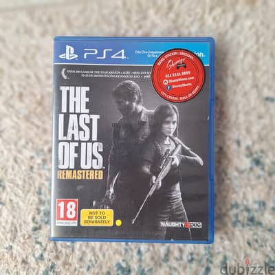 The last of us remastered used like new