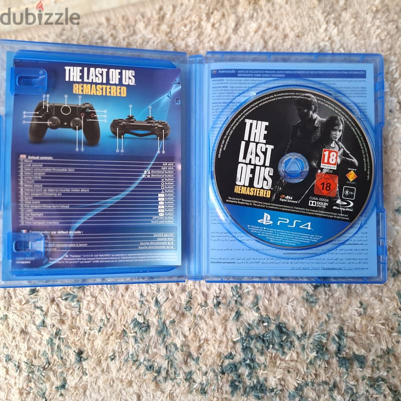 The last of us remastered used like new 1