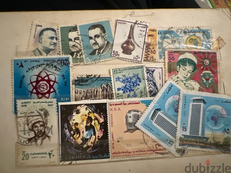 طوابع قديمه Old Stamps 5