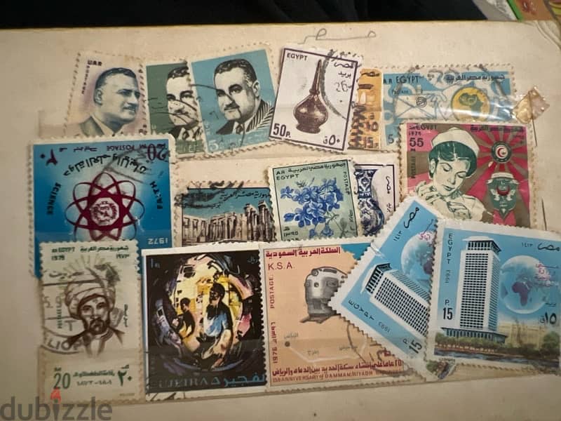 طوابع قديمه Old Stamps 9