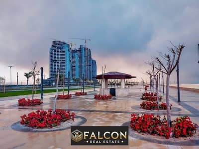 A masterpiece apartment next to El Alamein Towers, immediate delivery, fully finished, in the Latin Quarter Compound, New El Alamein, down payment 570