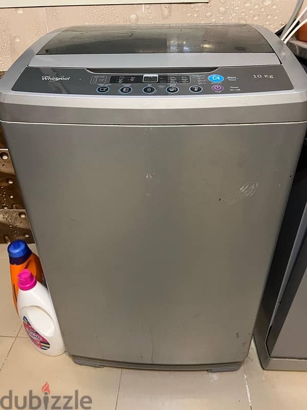 top loading 10 Whirlpool washing machine 1