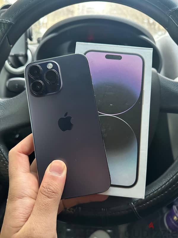 آيفون ١٤ برو ماكس زي الزيرو فعلا iPhone 14 Pro Max 128 GB 0