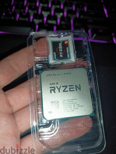 بروسيسور متبرشم زيرو متفتحتش Ryzen 5 5600X