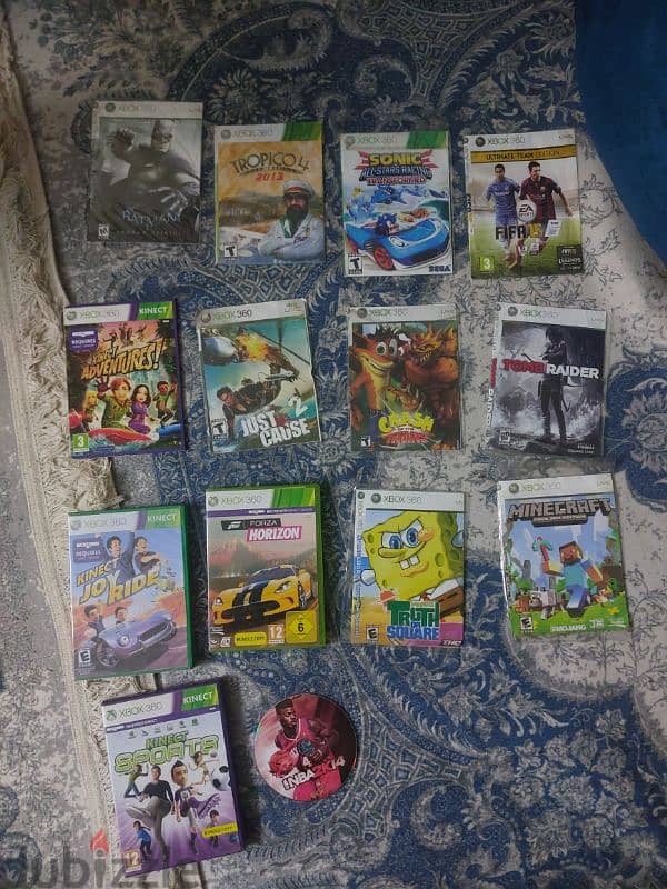 xbox 360 (500gb) 25+ games 2