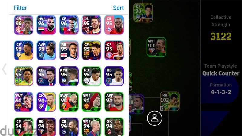 pes mobile 4