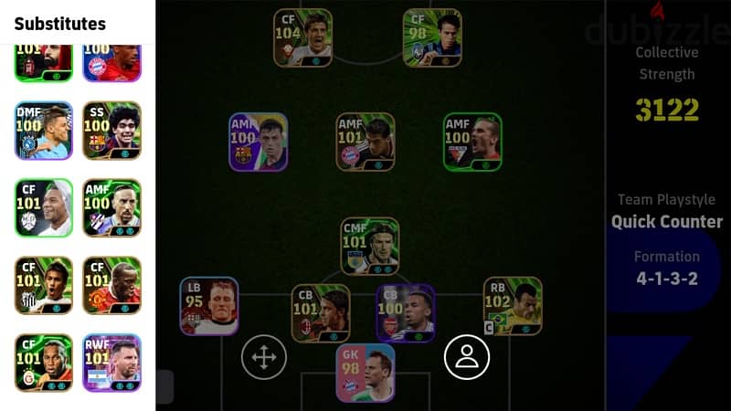 pes mobile 5