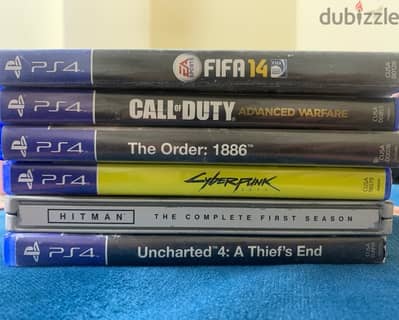 ps4 cd games collection