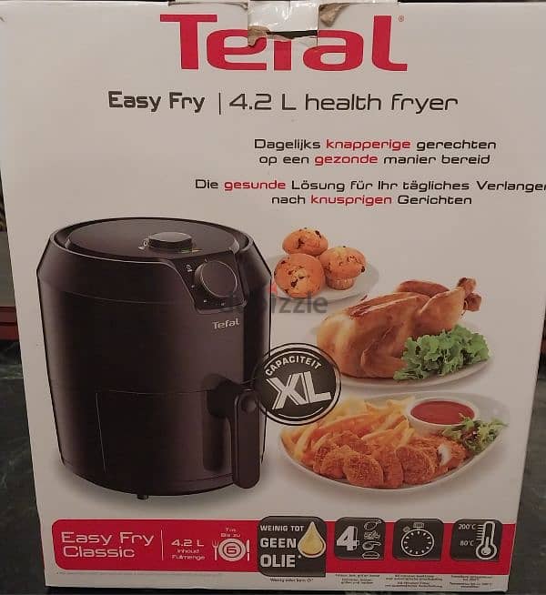 قلاية هوائية air fryer tefal 4