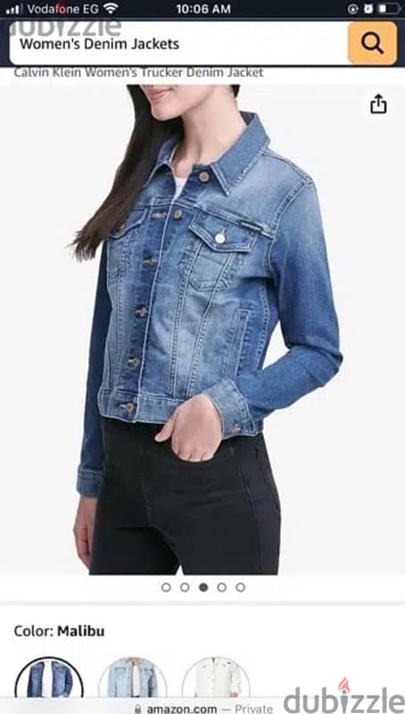 calvin klein denim jacket original 2