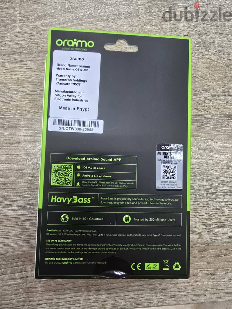 Oraimo FreePods Lite (New) 2