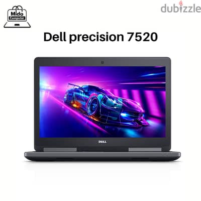 ديل - Dell  7520 Core i7-6820HQ- nvidia quadro m2200