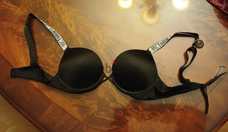 NEW Victoria's Secret Bra Bombshell Push-up Added 2 Cups Size-  34A 1