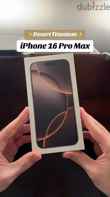 iphone 16 pro max desert titanium 0