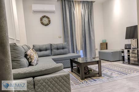 Furnished and air-conditioned apartment for rent in the first settlement in Banafseg buildings with an area of ​​300 square meters