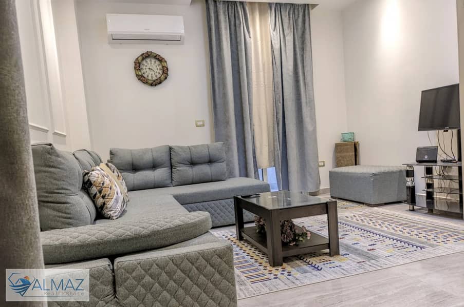 Furnished and air-conditioned apartment for rent in the first settlement in Banafseg buildings with an area of ​​300 square meters 0