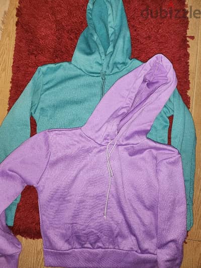 girls hoodies size 10/12 excellent condition