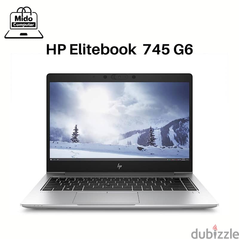 hp elitebook 745 G6 Ryzen5 Pro 3500U vga 2GB - لاب توب للألعاب 1