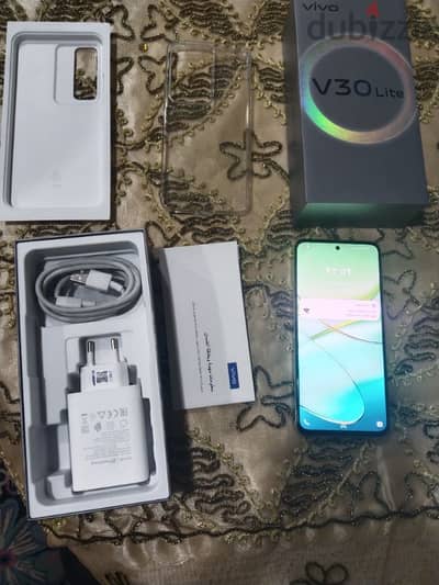 موبايل vivo v30 lite  حاله زيرو بكل حجاته