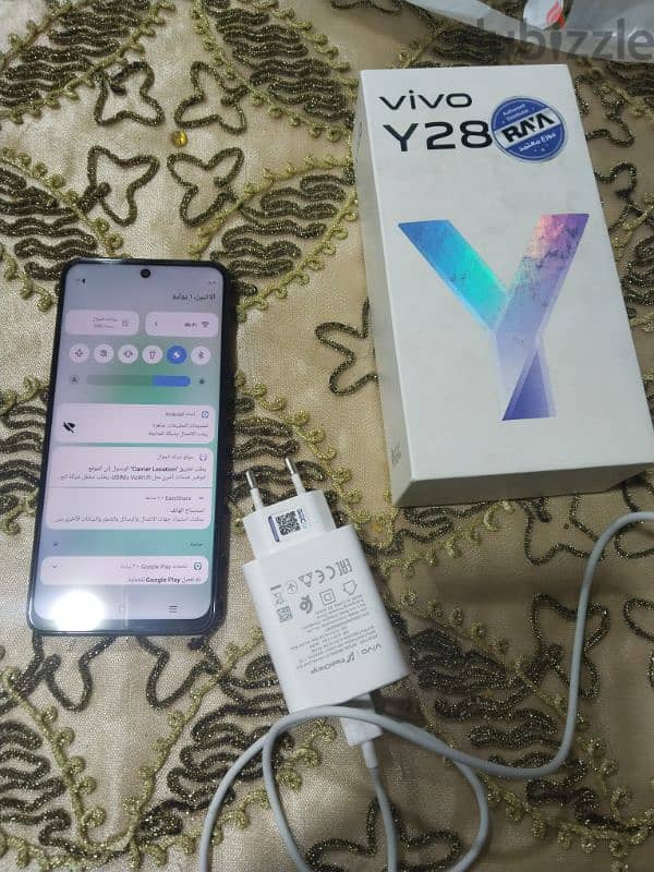 موبايل vivo y28 معاها كل حجاته زيرو 0