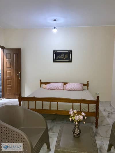 Furnished apartment for rent with air conditioners in Al Rehab group 11