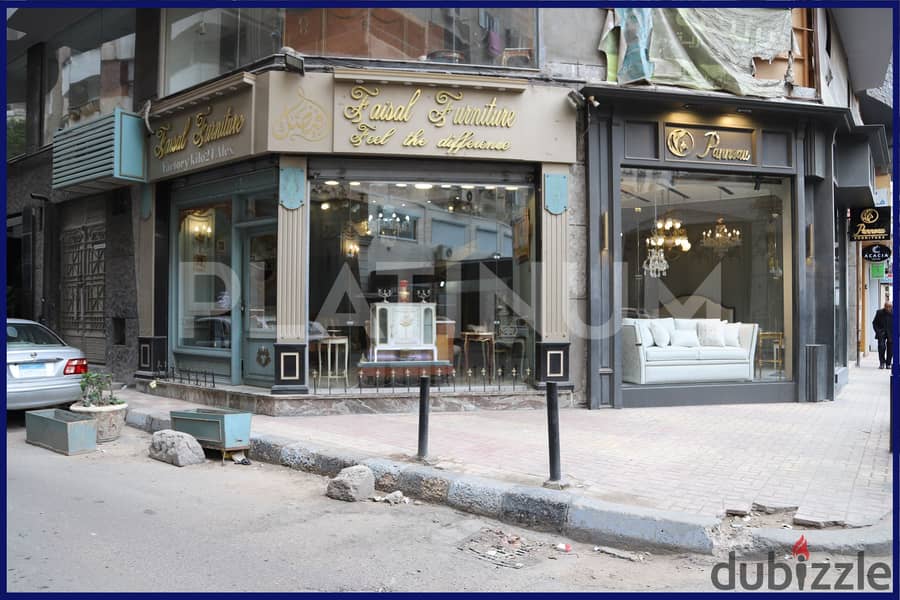 Duplex commercial store for sale, 110 m Kafr Abdo (Ismailia Street) 0