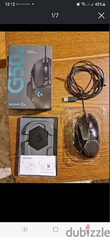 Logitech  G502 heroماوس