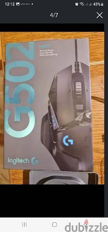 Logitech  G502 heroماوس 3