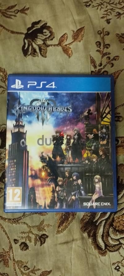 Kingdom hearts 3 ps4 مستعمله بحاله الزيرو