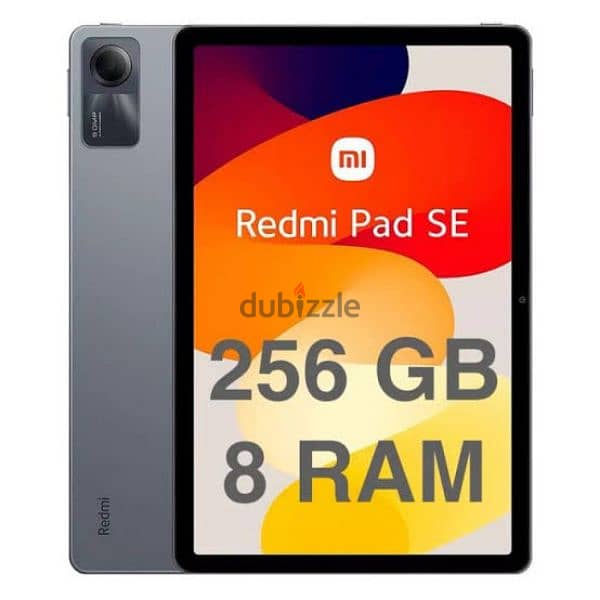 xiaomi pad se 11 gray نسخة 8/256 2