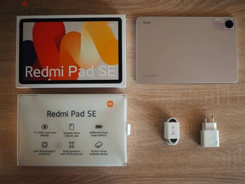 xiaomi pad se 11 gray نسخة 8/256 4