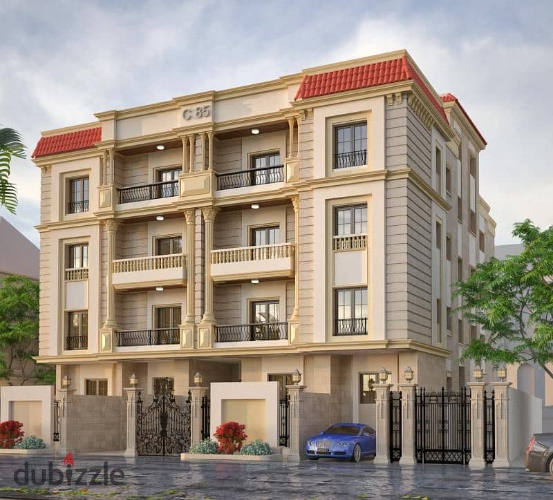 Apartment 213 m in front of Bahri, down payment  955 thousand, Beit Al Watan,Fifth Settlement new cairoe 0