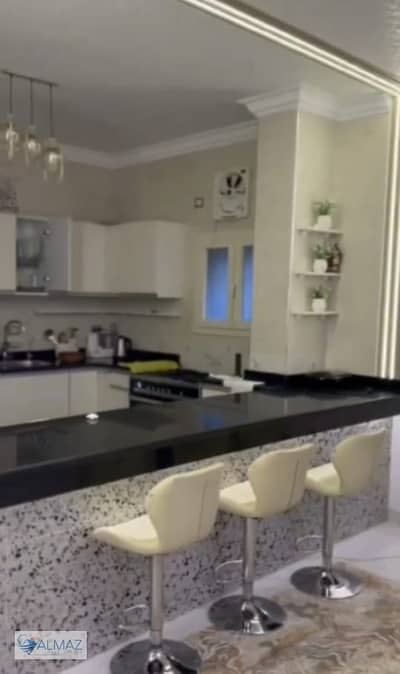 Super luxurious furnished apartment for rent in Yasmine, 7 villas in the First Settlement 200 metres