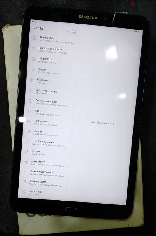 سامسونج Tap A6 ذاكرة 32جيجا شريحة اتصال بدون عيوب نهائي معاه الكرتونه 2